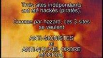 Sites antisionistes piratés