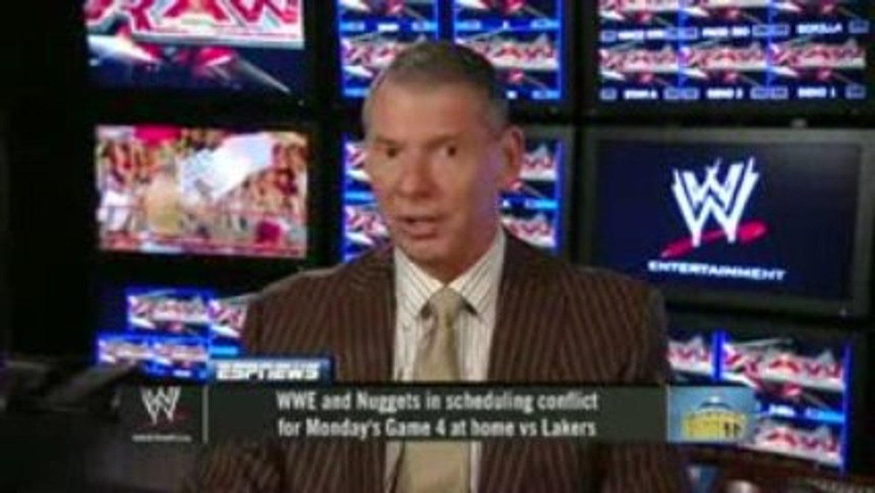 Nuggets NBA vs WWE
