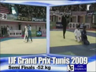 Judo 2009 Tunis: Semi-finals [-52kg]