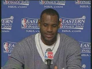 nba Lebron james "J'ai pris mon temps" 22/05/2009 game 2