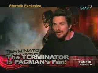 T4 / Interview #28 (Christian Bale is a Pacquiao fan)