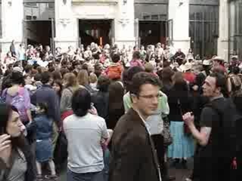 journée de solidarité RESF à la Maison des Méta...