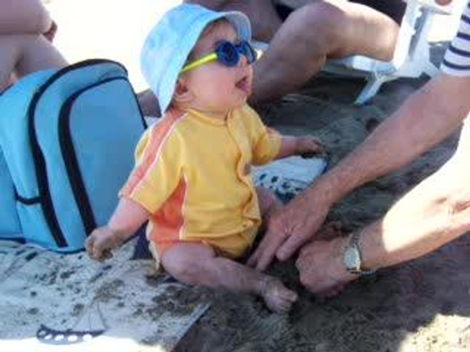 greg a la plage