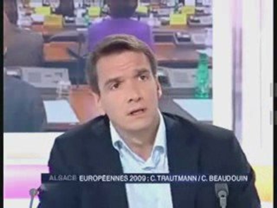 Débat avec Christophe Beaudoin sur FR3 Alsace (1/2)