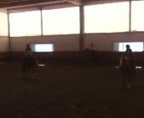 Mwa et myel au galop.