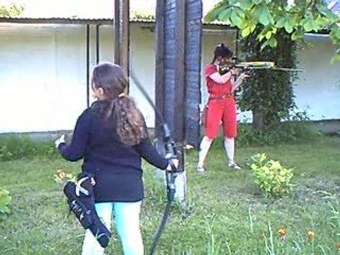 ENTRAINEMENT MERE-FILLE - arc et arbalète field