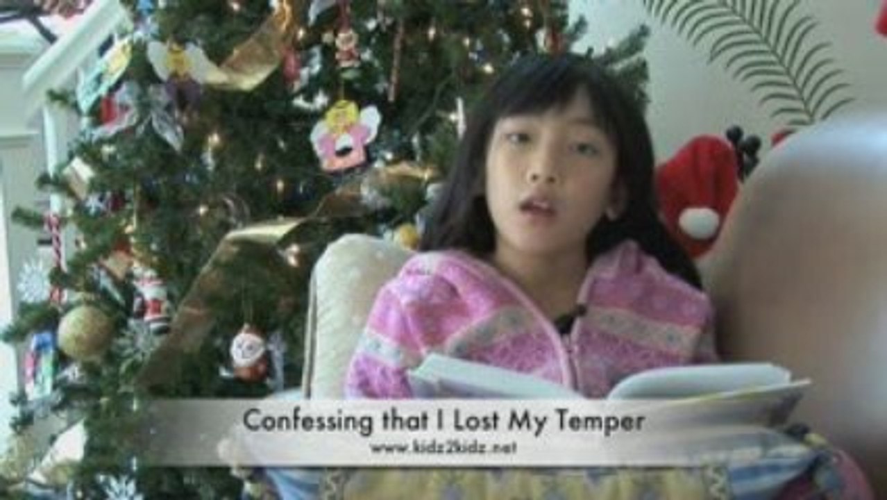 Kidz2Kidz Prayer 14: Confessing that I Lost My Temper