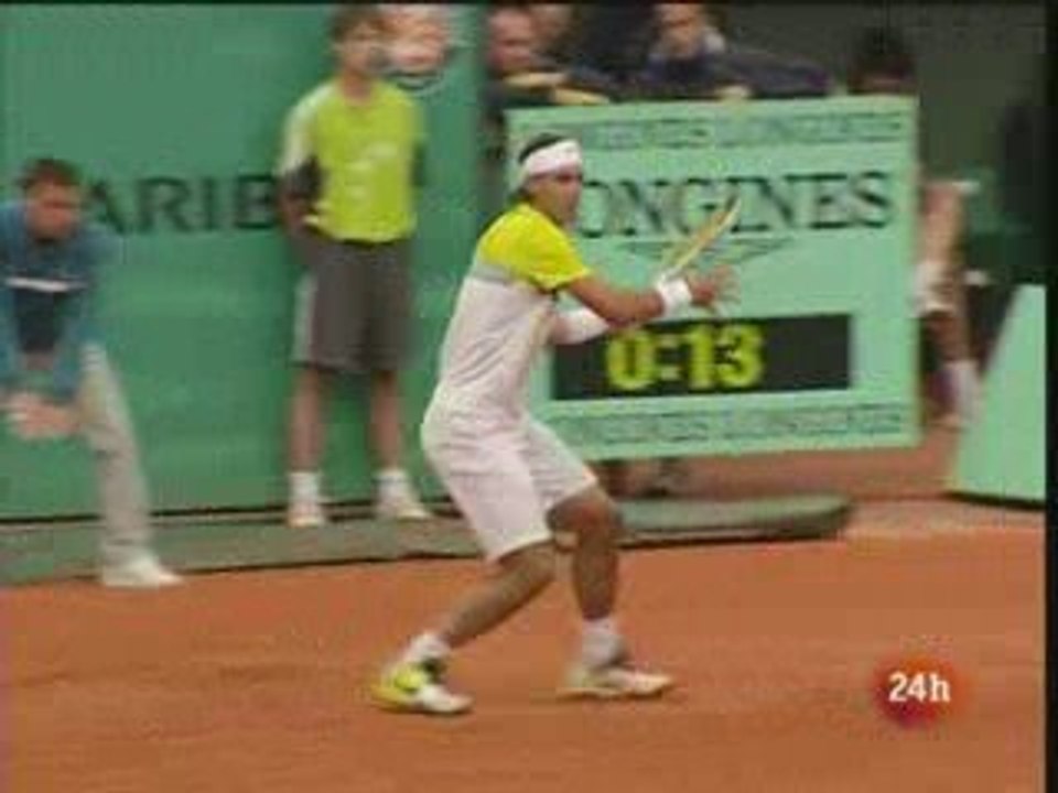 Entrenamientos en Roland Garros