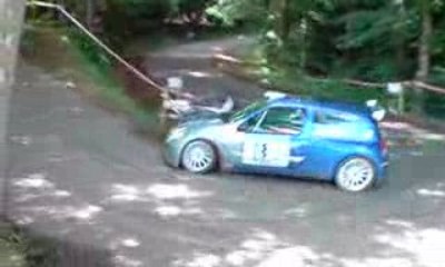 Clio S1600  Rallye Ajolais 2009   GREG Dapoigny !!