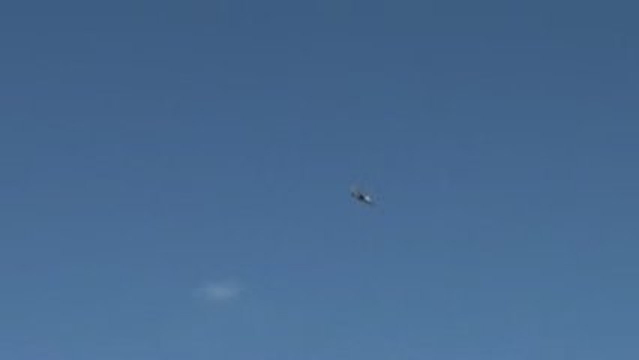 Vrille avion de chasse