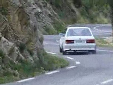 Rallye sainte baume BMW N°66 G.AUGIER/Alexis AUBERT ES 5