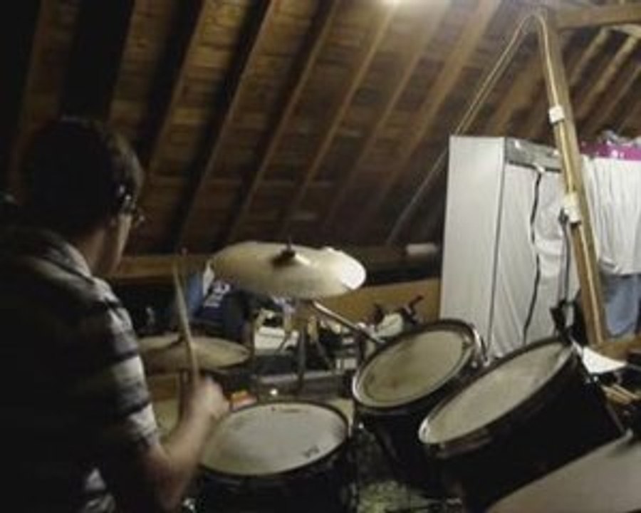 Me Drumming (Metallica - Frayed Ends Of Sanity)