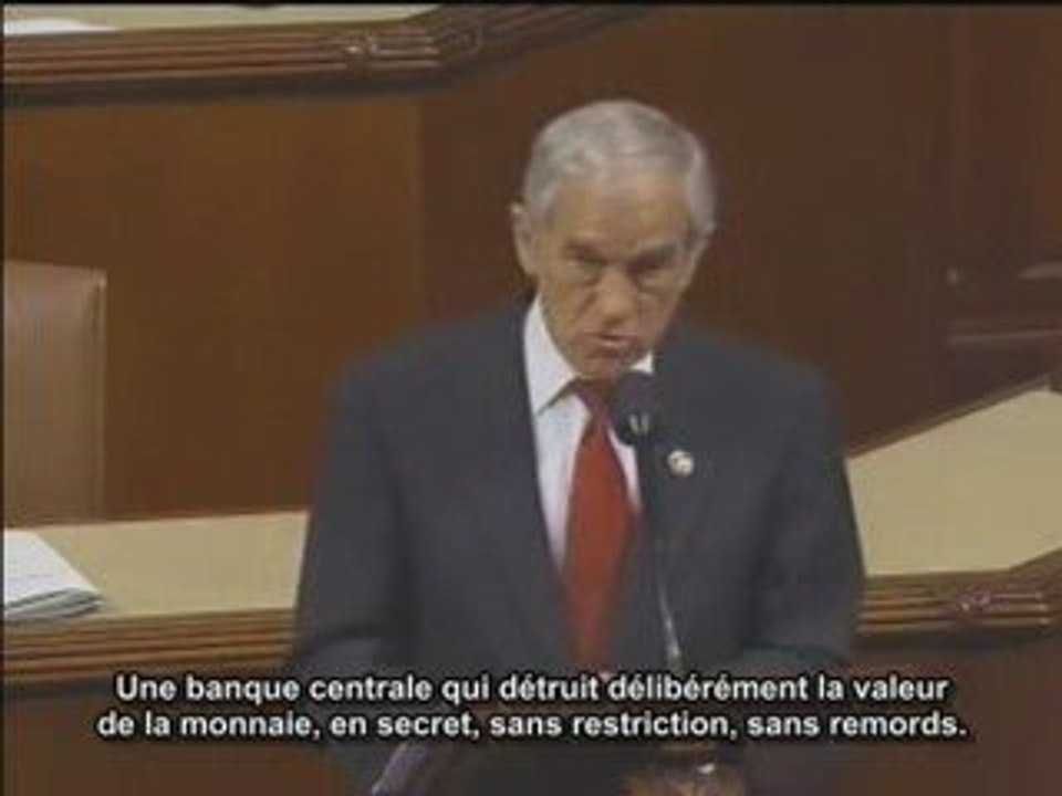 "Avons-nous perdu la raison ?" - Ron Paul