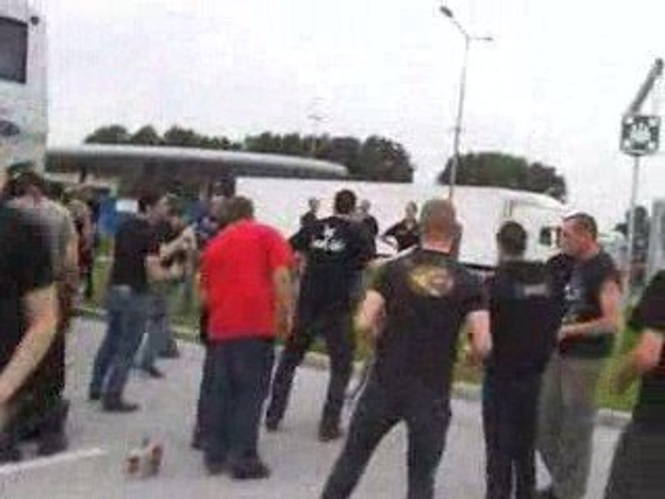 Posage de son pour le voyage Thunderdome Fight Night