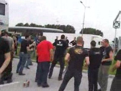 Posage de son pour le voyage Thunderdome Fight Night