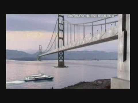 Körfez Geçiş Köprüsü Animasyon