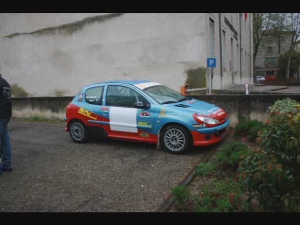 camera embarquer du rallye du quercy  2009