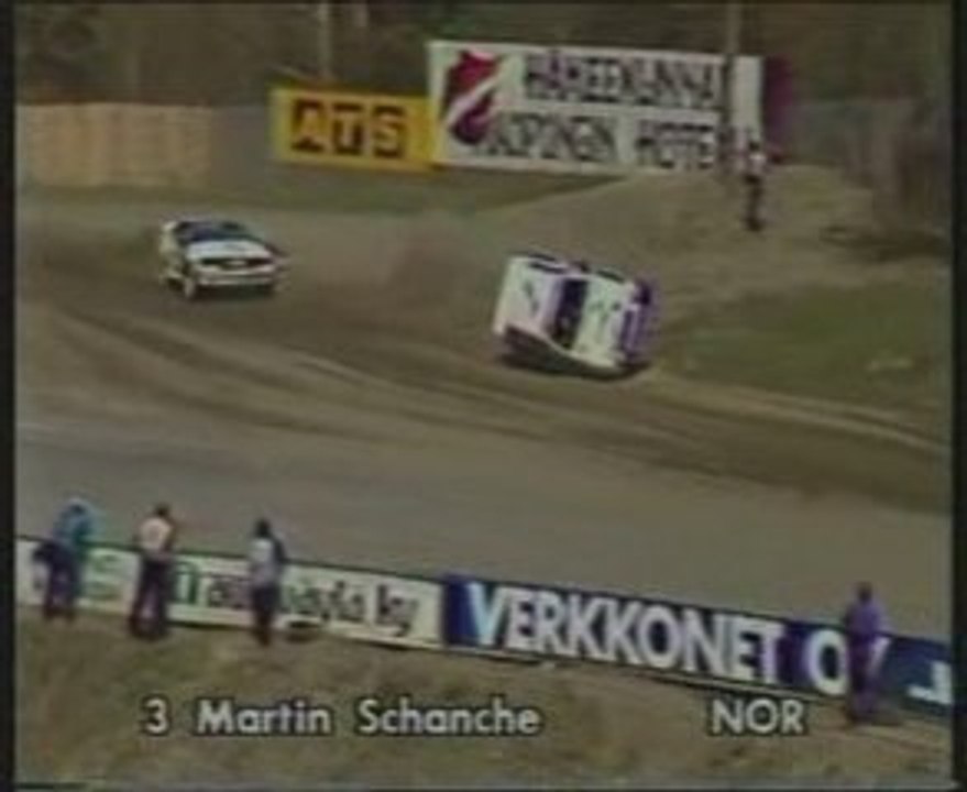 Rallycross EC 1985 Scanche crash