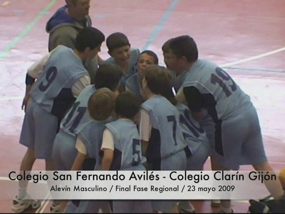 Alevín Masculino/ Final regional/San fernando-C.Clarín