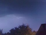 Orage de fou à Rennes