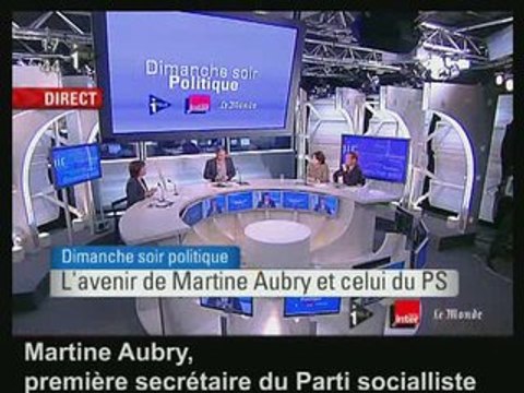 Martine Aubry suffoquée que Kouchner ne soit pas parti