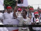 Manifestation en Thailande pour Aung san suu kyi