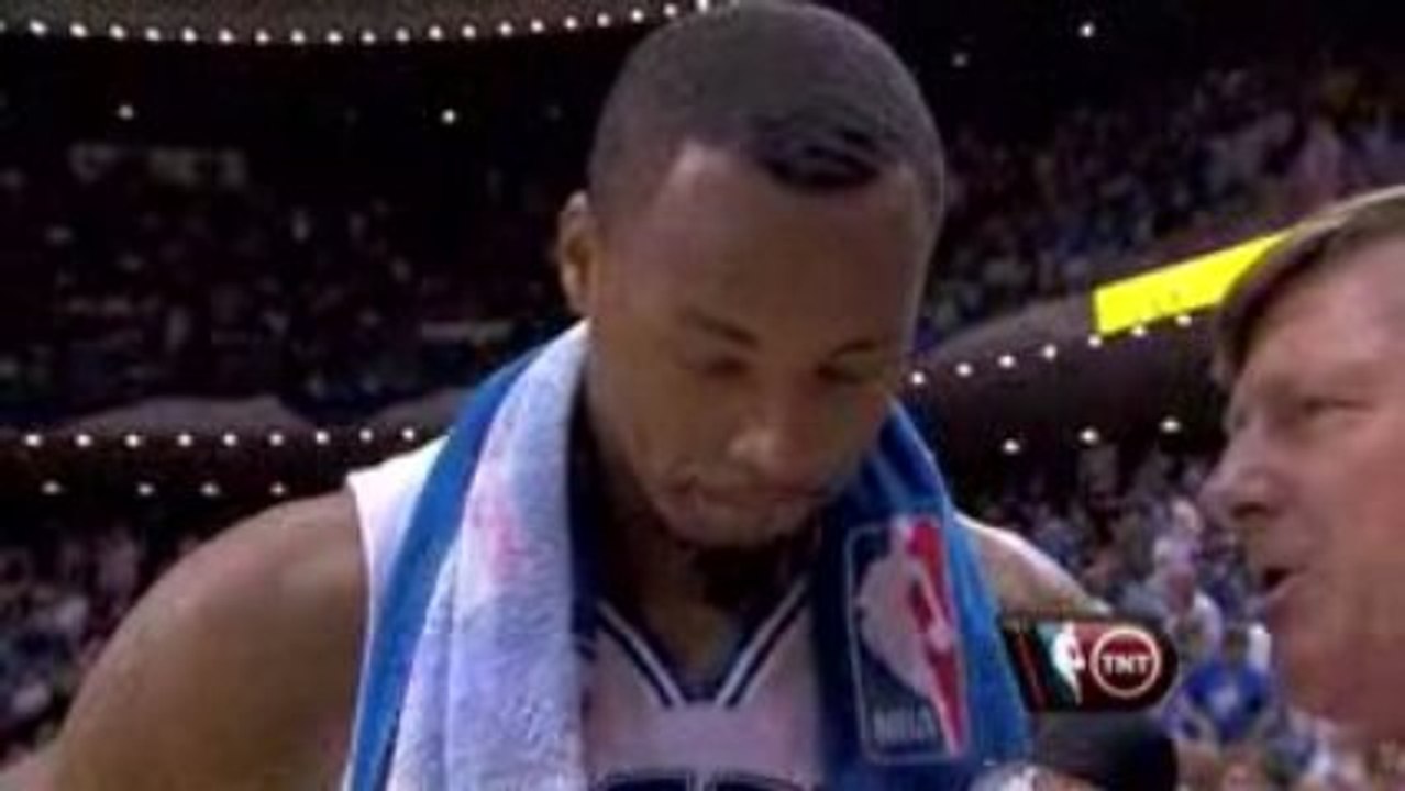Rashard Lewis about the play of teammate Rafer Alston.