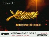 Zapping de Cannes : Cérémonie de clôture