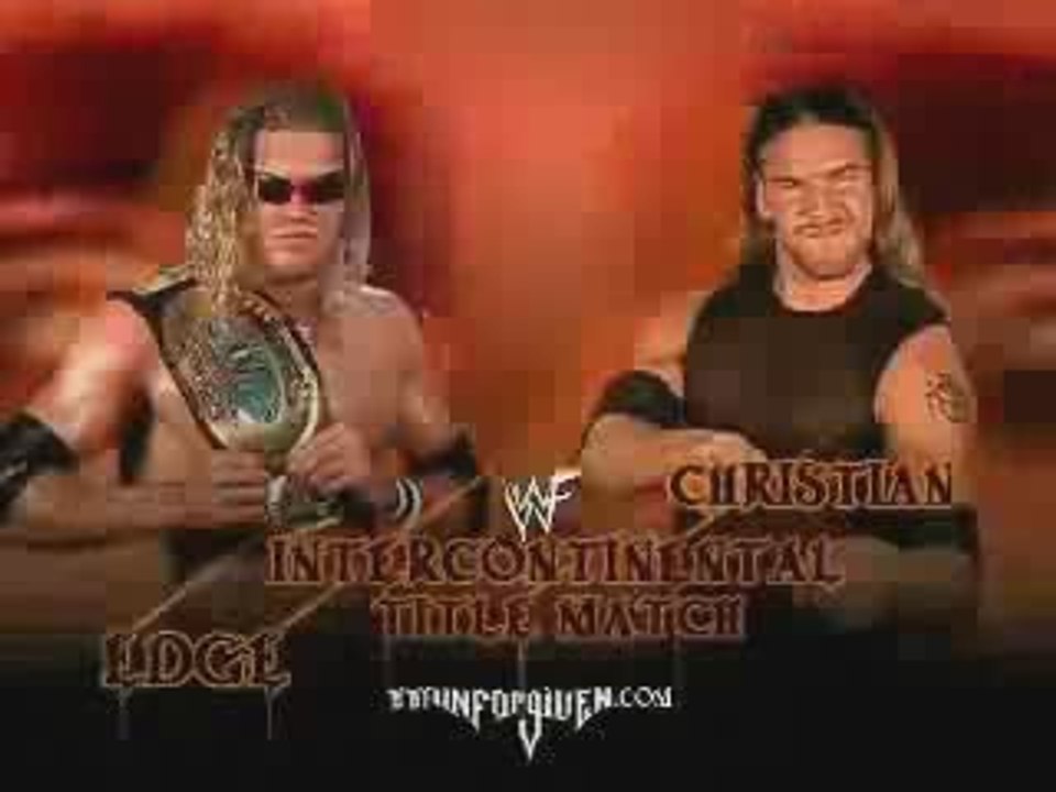 Christian Cage Vs Edge [Intercontinental championship]