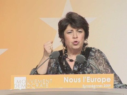 Corinne Lepage Conférence Nationale 23-05-09