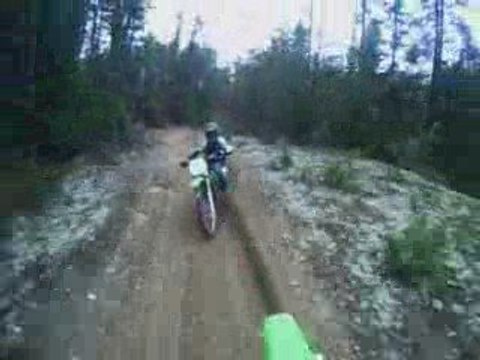 KX 100 Jack-Rick helmet cam part1