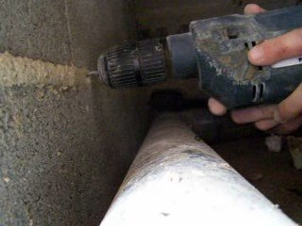 mortier vide sanitaire