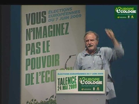 01 - Europe Ecologie - Noël Mamère - Talence 24.05.2009