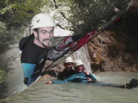 canyoning dans les gorges du Verdon à Moustiers