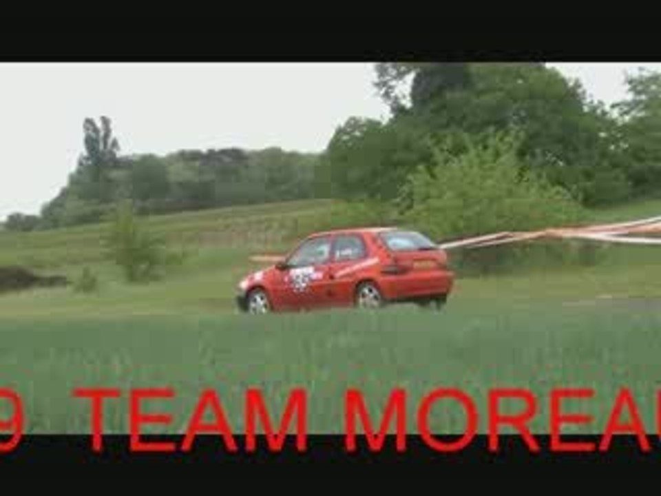 Rallye vallee du cher 2009 team moreau racing