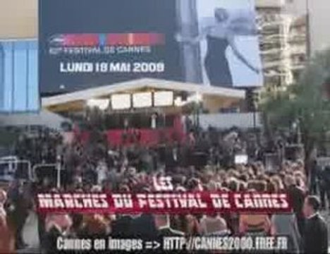 les MARCHES de CANNES 2009 avec les stars 18 MAI 2009