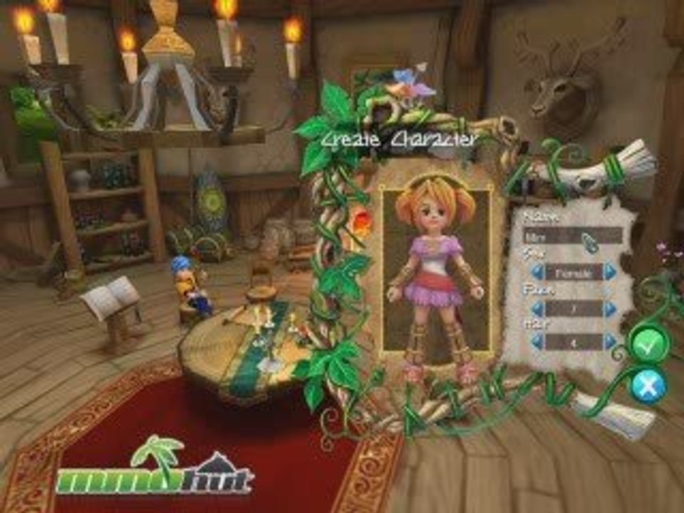 Rose Online Character Creation