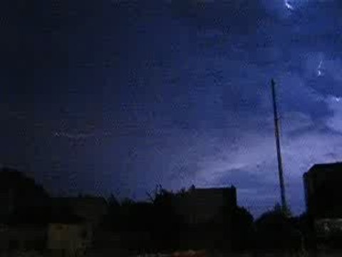 orage surpuissant le 25 mai 2009 à rennes...