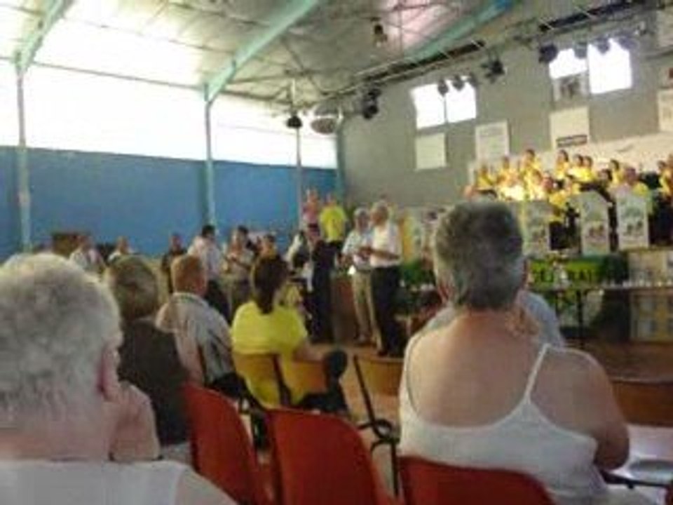 Concours FSCF 2009 - Remise des Coupes