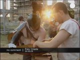 Combat de gladiateurs en Croatie