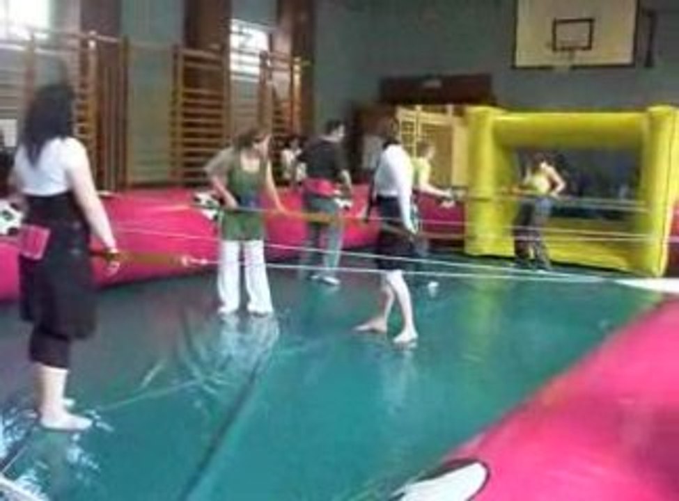 Kiker géant à l'école