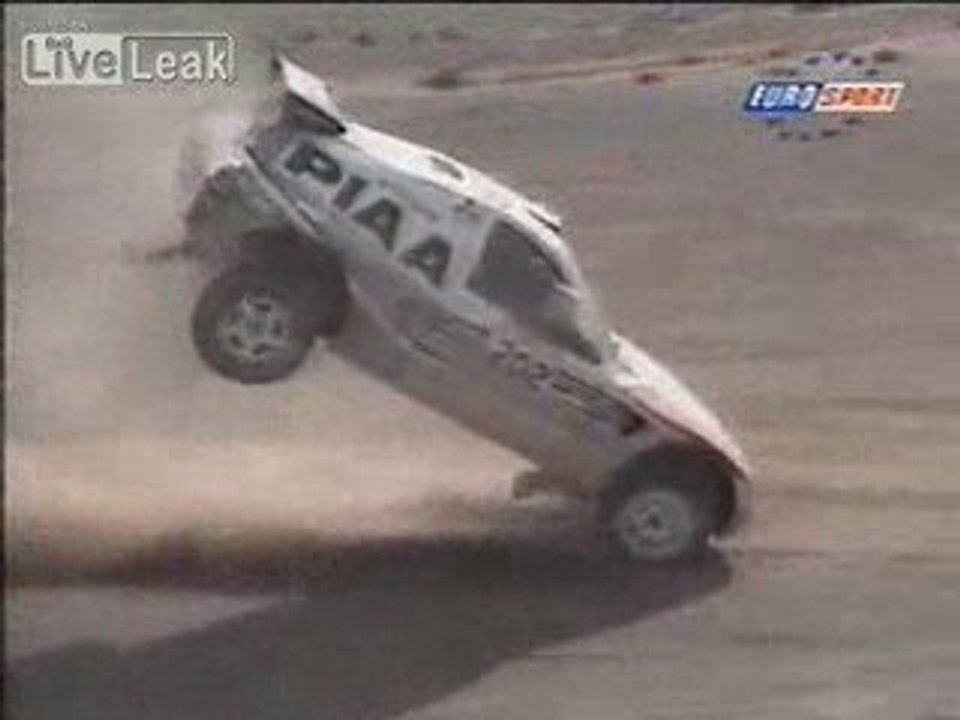 Parigi Dakar: Bruno saby si ribalta 5 volte!