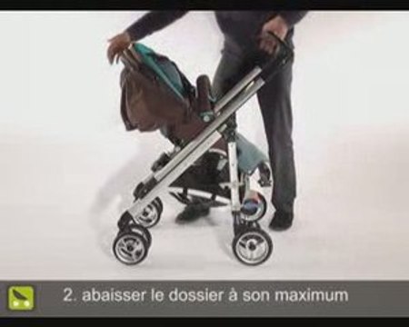 Poussette-Magazine : le pliage de la Bébé Confort Loola