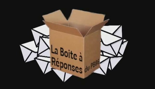 Boite à réponses du PB86