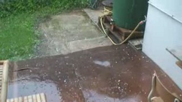 Orage Grele Toulouse 25 mai 2009 - vid3