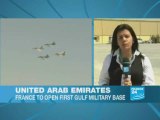 UAE: France to open first Gulf military base