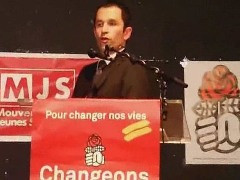 Benoît Hamon à Trappes