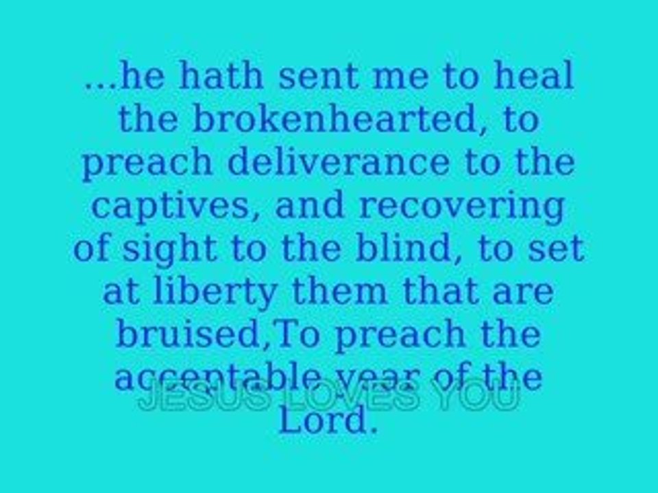 NEW TESTAMENT TITHES OFFERINGS LUKE 4.18 SCRIPTURE