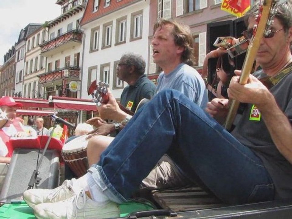 Manifestation à Molsheim