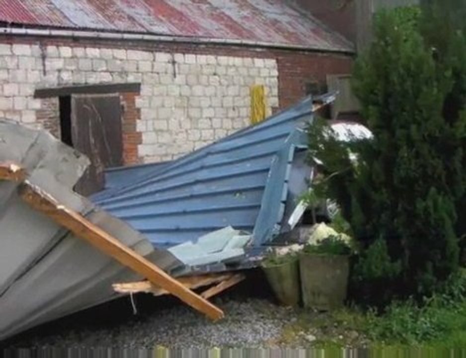 Colonfay : les dégâts de la tempête